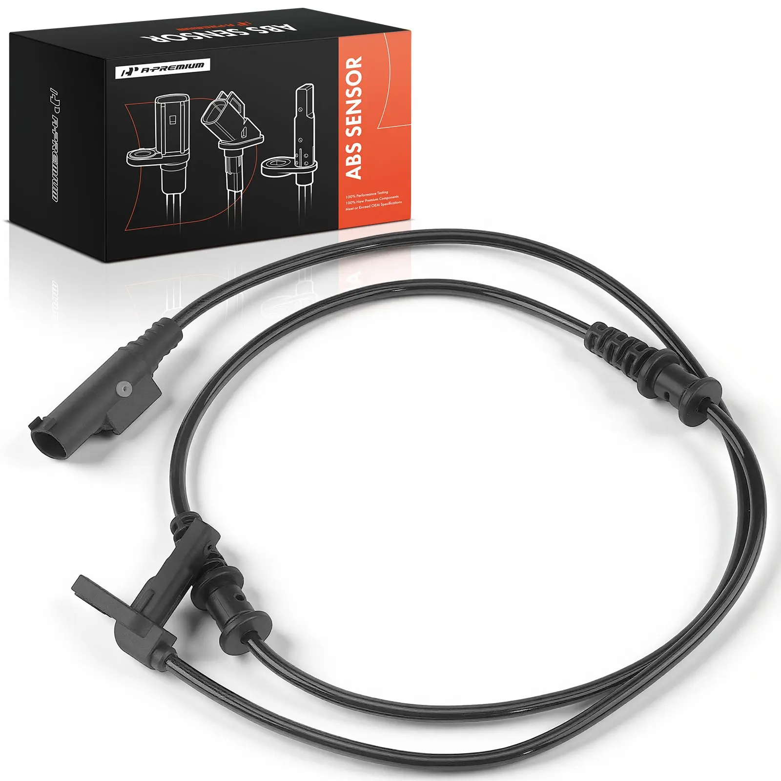 A-Premium Front Left or Right ABS Wheel Speed Sensor for Mercedes-Benz Sprinter 2500 Sprinter 3500 2010-2018