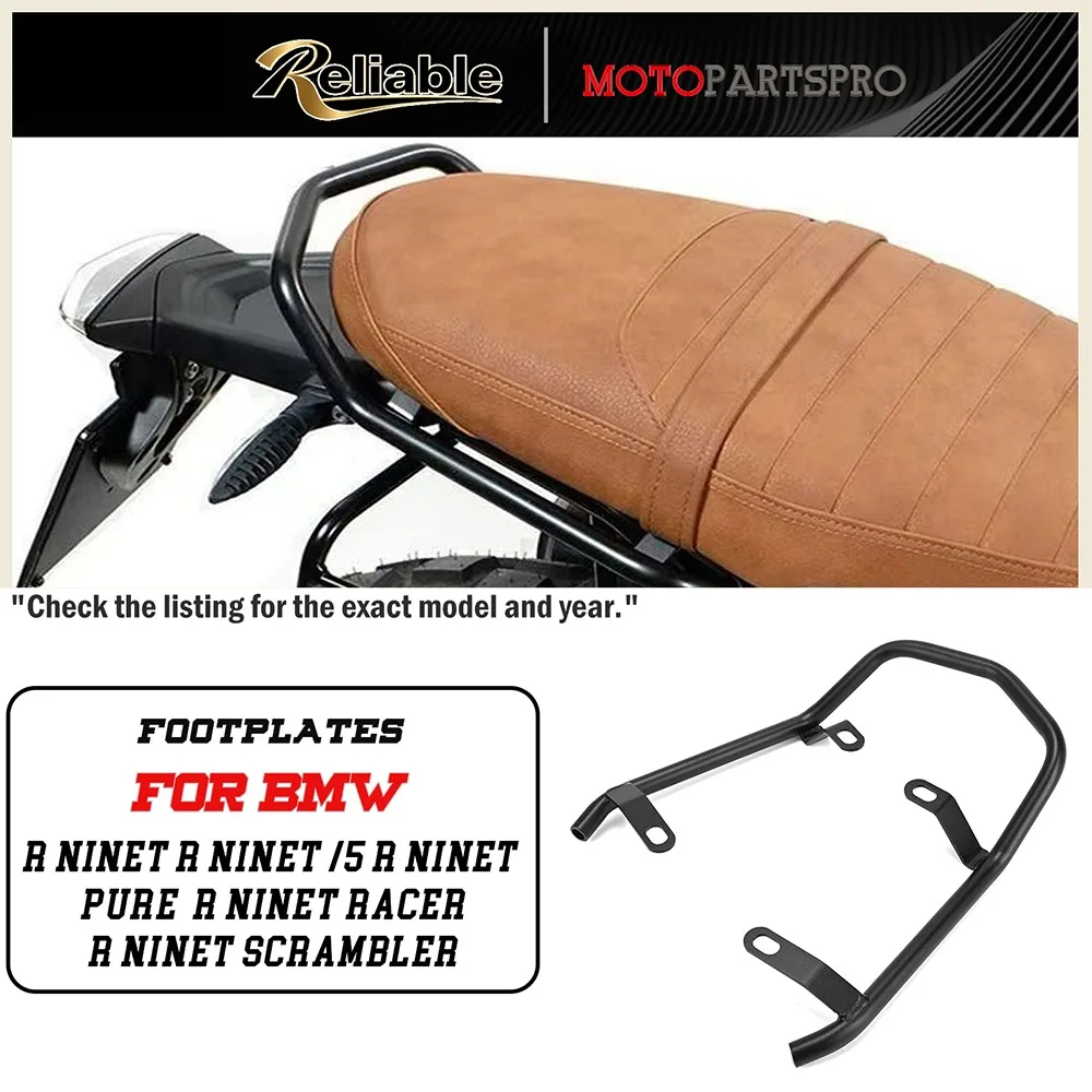 

For BMW R Nine T Scrambler R9T Pure Racer Urban RnineT G/S Ninet /5 Rescue Handle Passenger Grab Bar Rail Saddlebag Luggage Rack