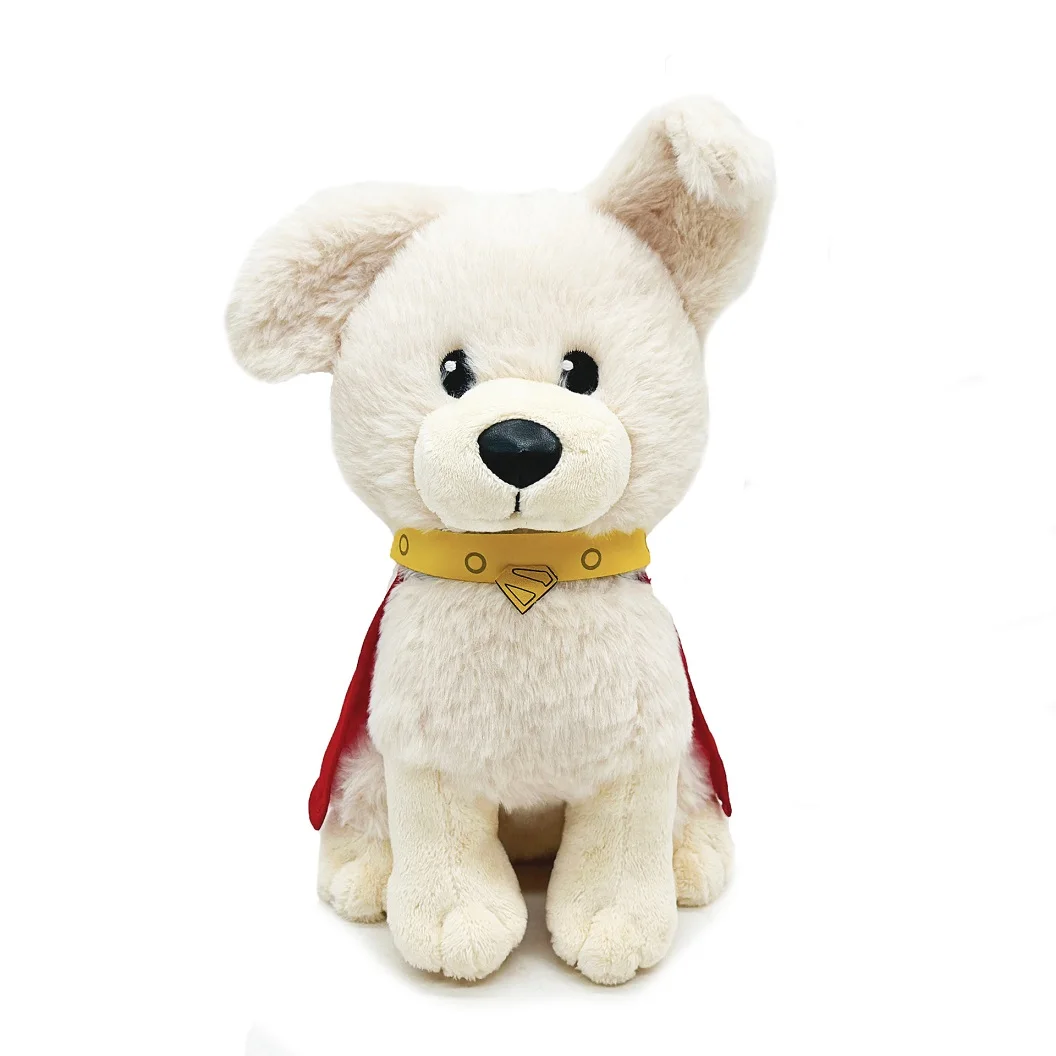 New Krypto The Superdog Plush Doll Cute Krypto Cotton Doll Anime Movie Peripherals Plushie Toy Birthday Gift