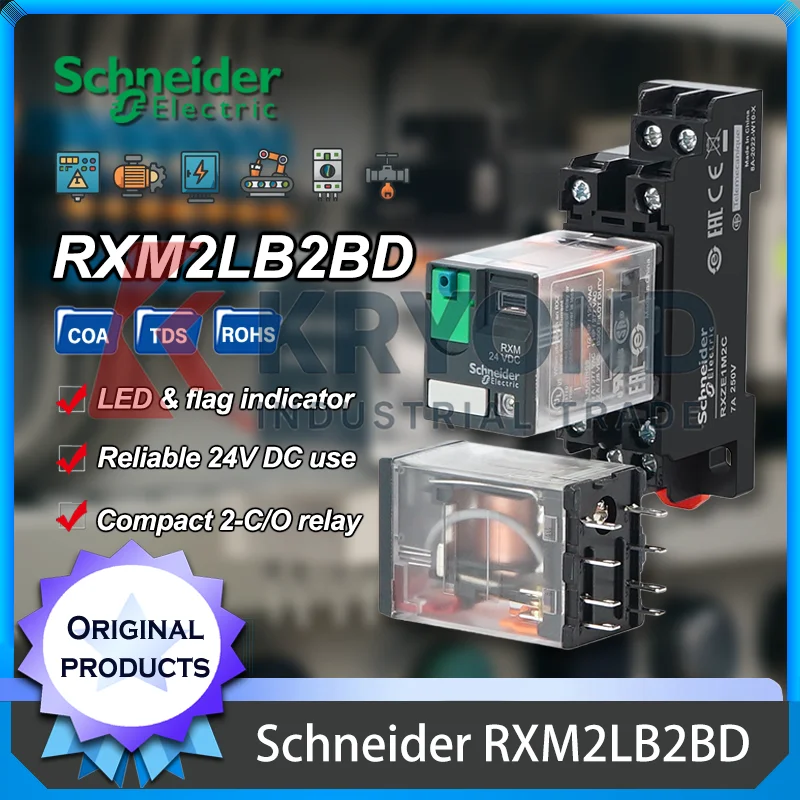 Schneider RXM2LB2BD…