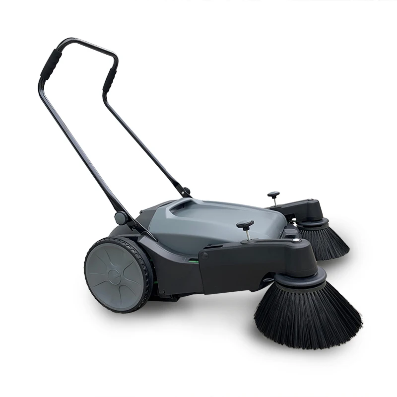 

Floor Sweeper Walk Behind Hand Push Floor Sweeper Customized Carpet Cleaning Wand New Condition Restaurant Industries Park Lot