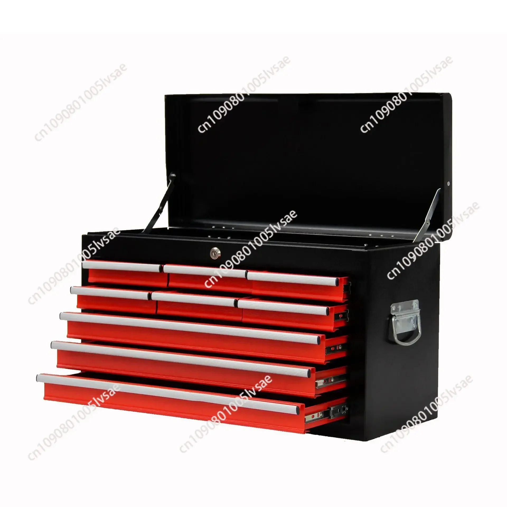 Mechanical Tool Box with Drawer Tool Chest CR-V Mechanics Complete Tool Set Heavy Duty Repair Kit for Workshop Assembly