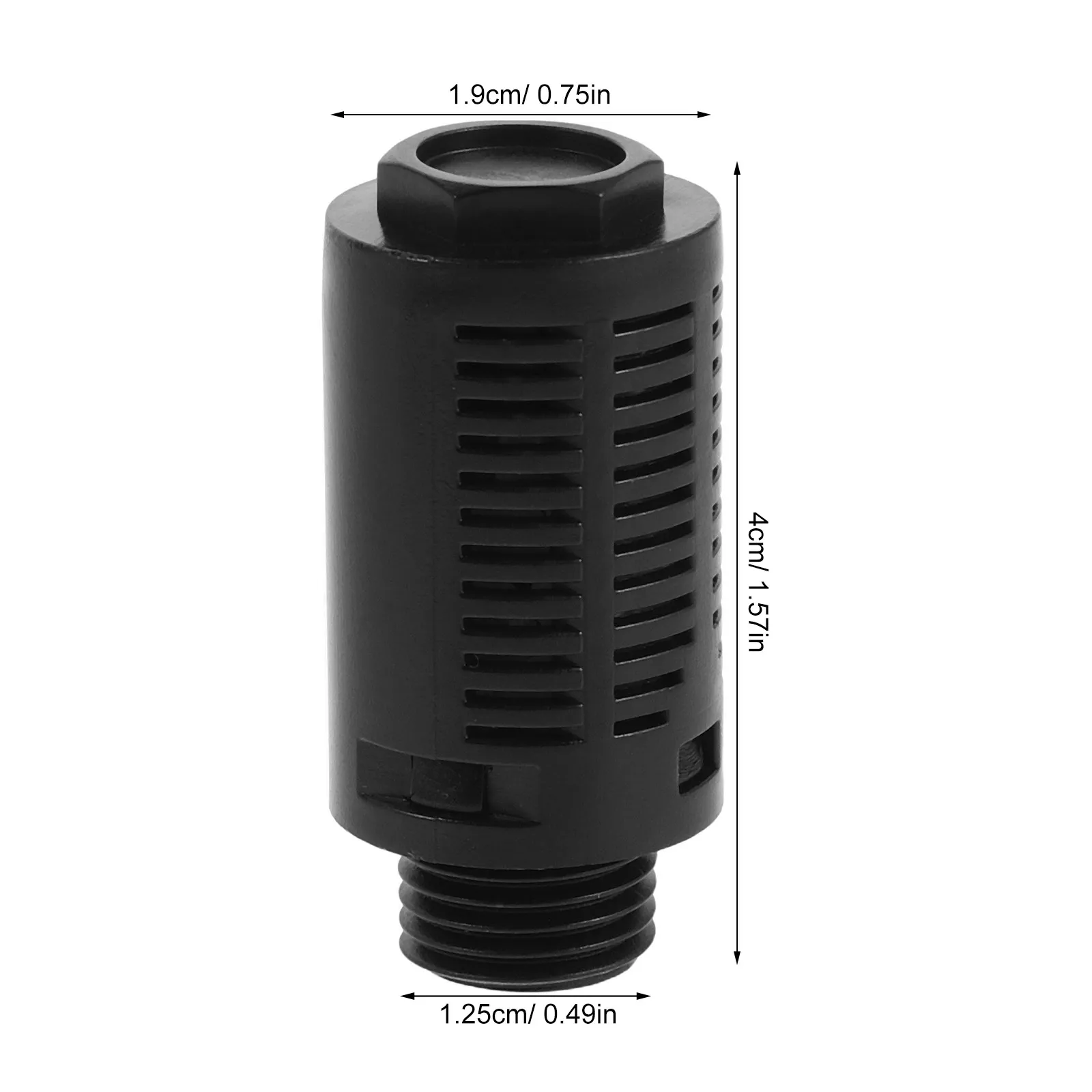 5Pcs Tire Changer Air Muffler Plastic Pneumatic Exhaust Noise Reducer Muffler Fittings Shop Tire Machine Replacement
