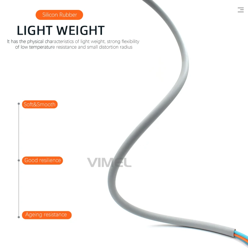 

Anti-slip Connector Soft Silicone Dental Handpiece Hose Tube With Connector for High Speed Handpiece Dentistry Steel Material
