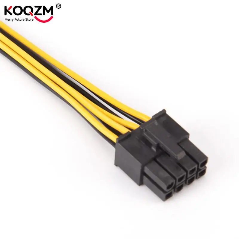 19Cm 8 Pin Naar 8 Pin Atx Eps Man-vrouw Power Extension Psu Moederbord Power Extension Adapter Kabel