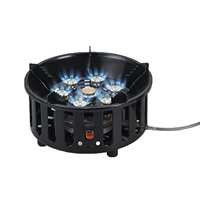 Protable Camping Stove High-Power Strong Fire Tourist Gas Burner Stainless Steel Gas Stove with Electronic Ignition