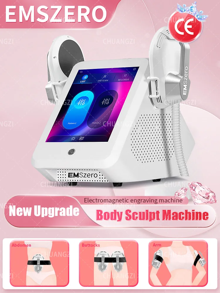 

EMSzero RF 6500W 200Hz EMS Diamond Type Body Muscle Sculpting Mechanism Building Muscle Stimulating Machine Pelvic Pad Salon