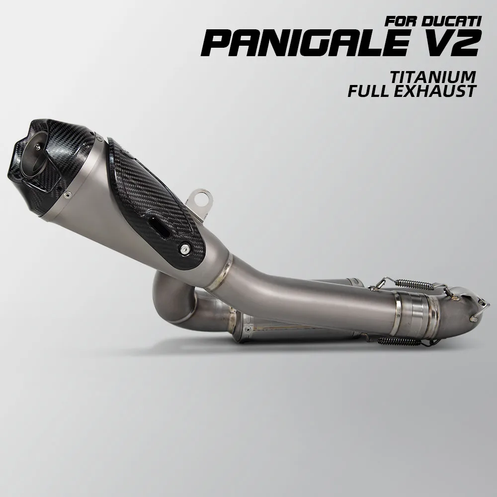 

Выхлопная система Streetfight V2 (накладной глушитель) для мотоциклов Ducati Panigale V2 V2S 2020-24 с DB Killer