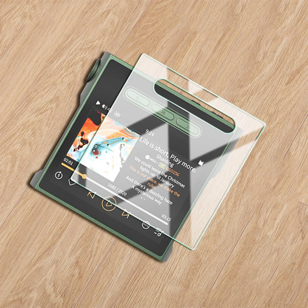 9H Scratch-Proof Premium Screen Protector Tempered Glass Protective Film for Shanling M1S