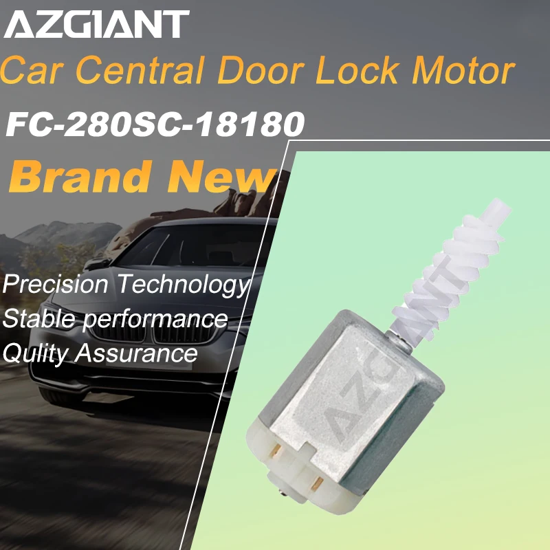 Motor actuador de cerradura de puerta de coche AZGIANT para Smart Forfour/Nissan Micra/Renault Clio, motor de alta velocidad para reparación de puertas de coche