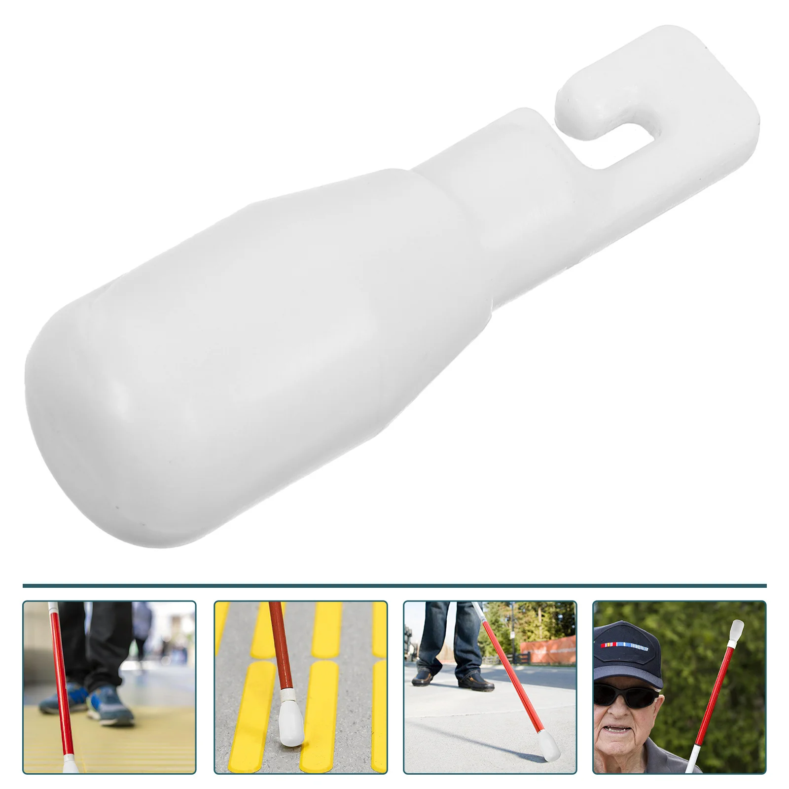 

Blind Replacement Durable Non-Slip Walking Stick End Cap For Elderly Disabled Outdoor Use Cane Tip Walking Cane Tip Plastic