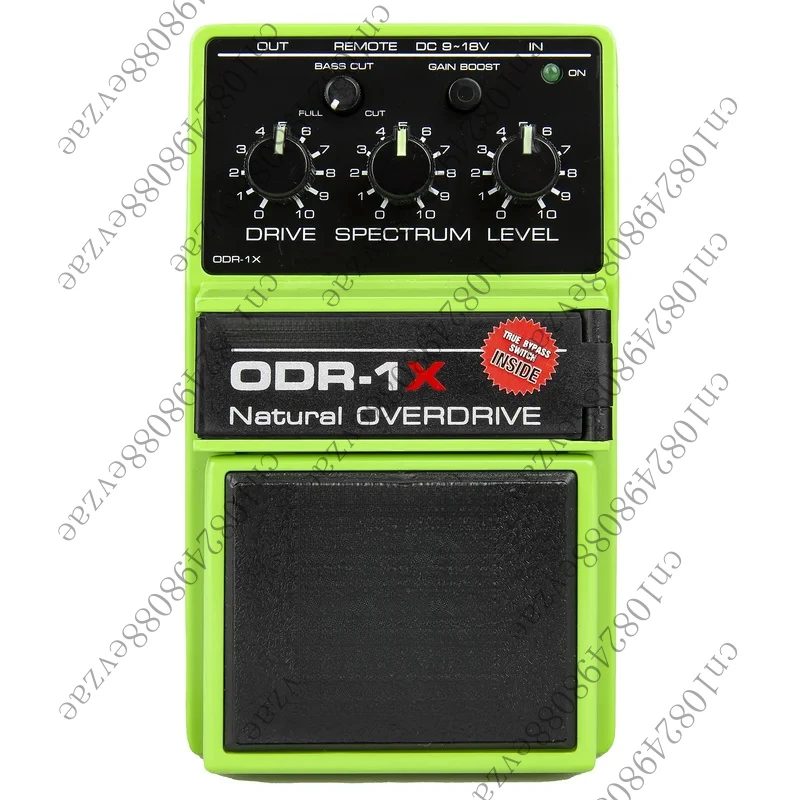 

For Nobels Natural Analog Overdrive Effects Pedal ODR-1X Includes 4x Integrated Mounty-P Mounting Plates and Remote Input Jack