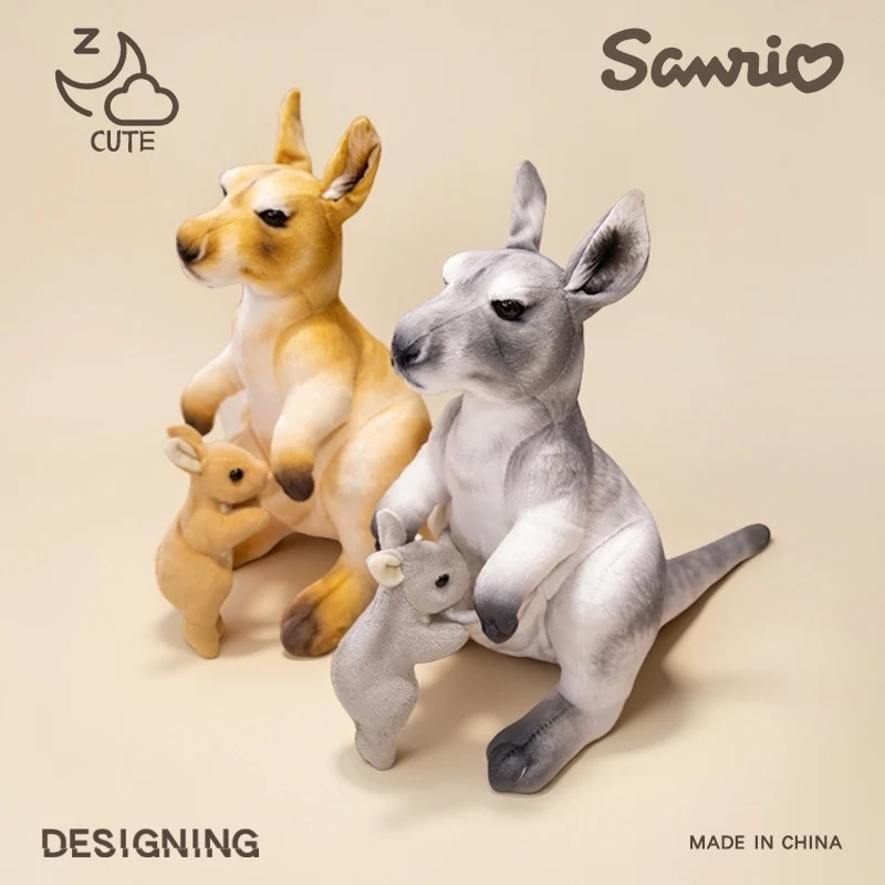 

35 см имитация животных, мать и ребенок, кенгуру, мягкие игрушки, специально реалистичные кенгуру, детские подарки на день рождения, Рождество, игрушки для дома