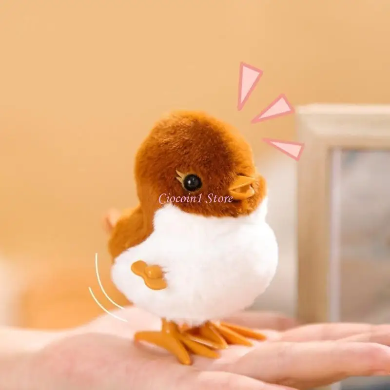Y1ub Up Animal Toy Jumping Robin What Up Toy Nowość Robin przeskakują zabawki