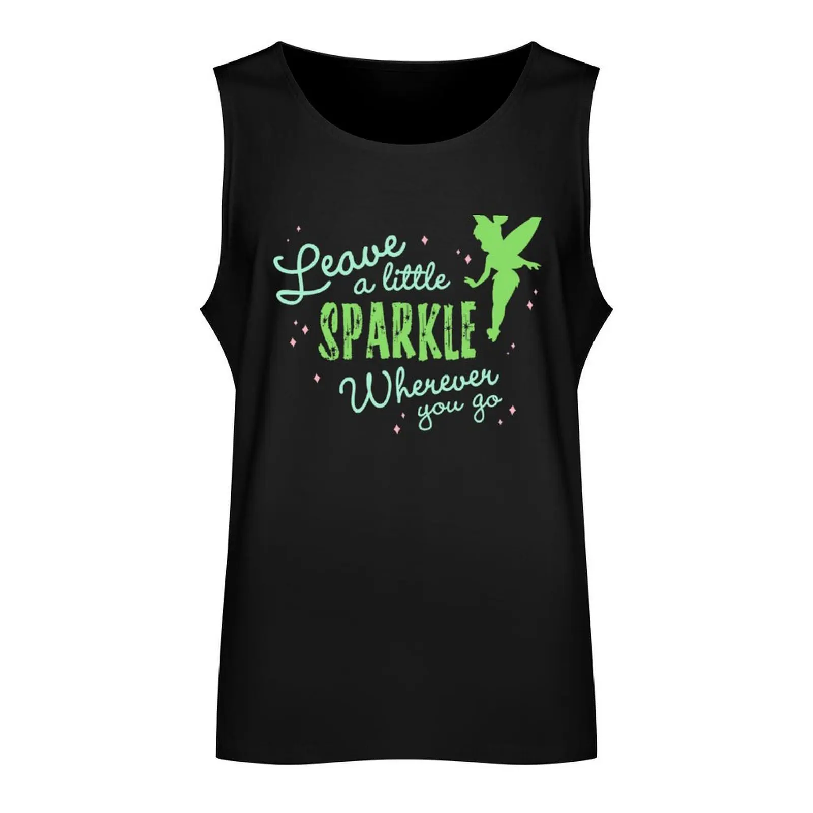 Leave a Little Sparkle Wherever You Go Tank Top men clothes summer clothes man 2024