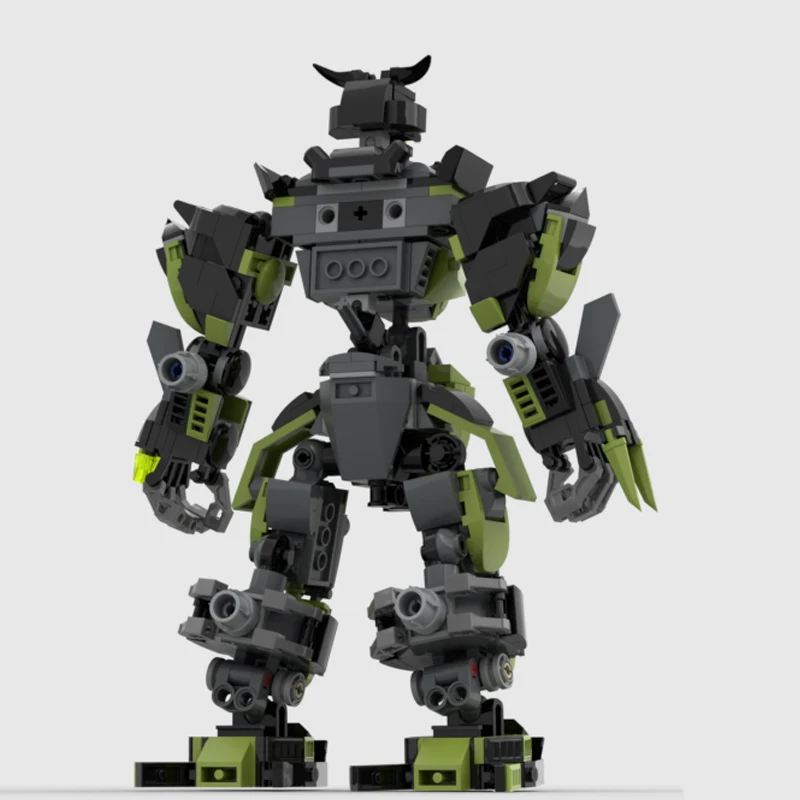 600 sztuk wszechstronna infiltracja i precyzyjne egzekwowanie Robot klocki do budowy Model zestaw cegieł kreatywne prezenty dla dorosłych MOC-150858