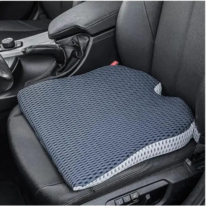 

1 шт. подушка для автомобильного сиденья для автомобиля, сиденье водителя, офисное кресло, инвалидные коляски, подушка для сиденья из пены с эффектом памяти-ортопедическая поддержка и облегчение боли