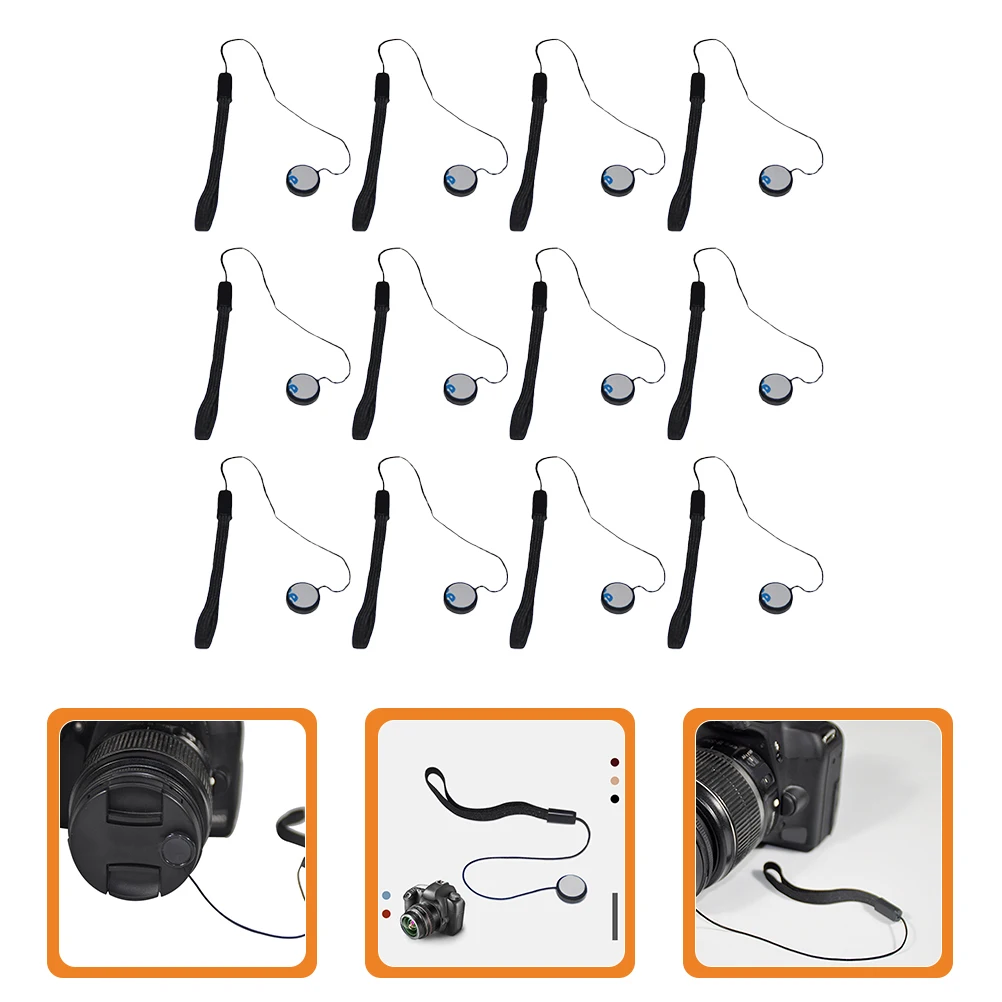 

20 Pcs Camera Anti Lost Rope Wrist Strap Strong Universal Compact Mini Polyester Lens Cap Slip Accessories Practical