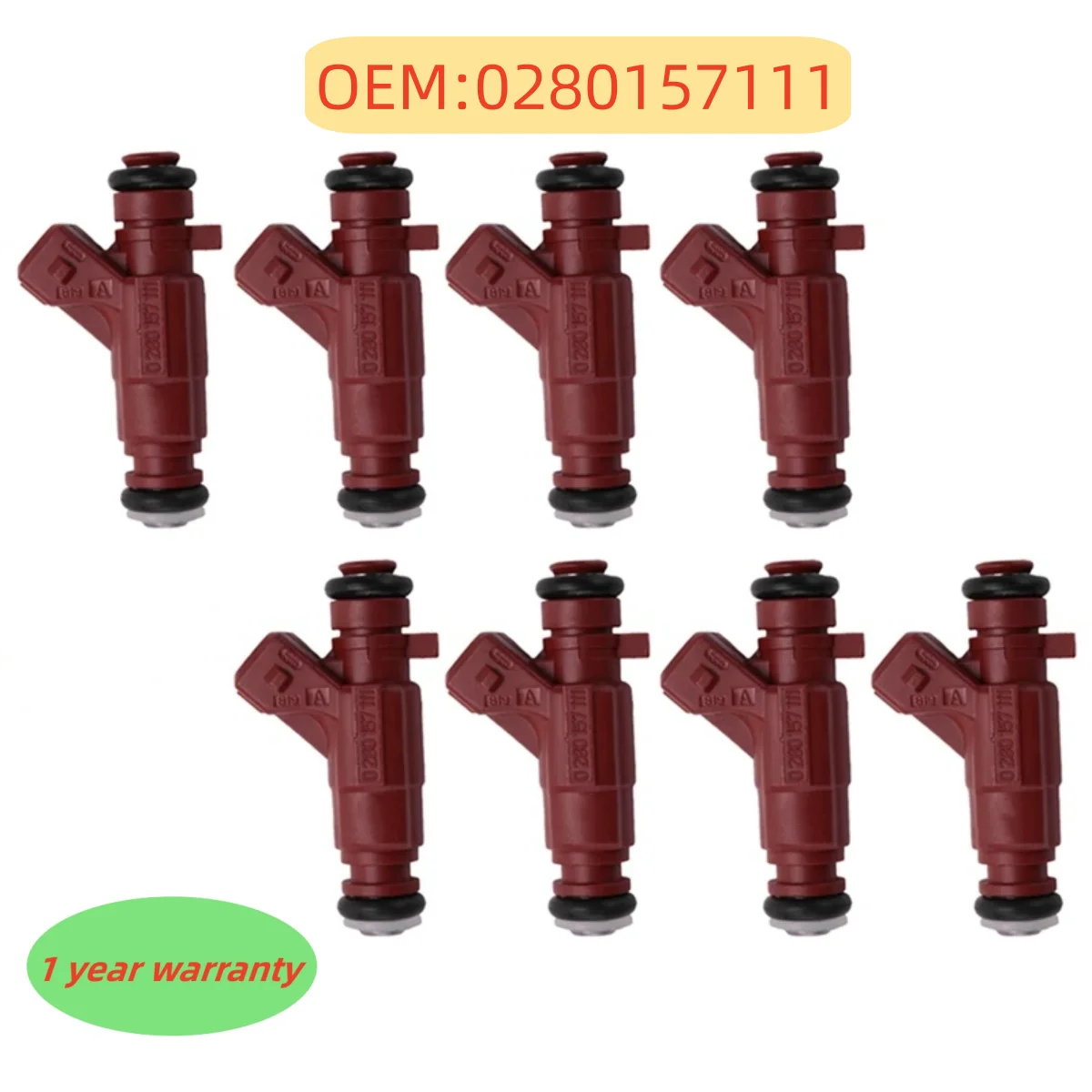 

8pcs 0280157111 Brand new Fuel Injector Nozzle For Golf/ Voyage 1.0L 8V 032908031S 2007-2014 Auto Parts Injector Nozzle