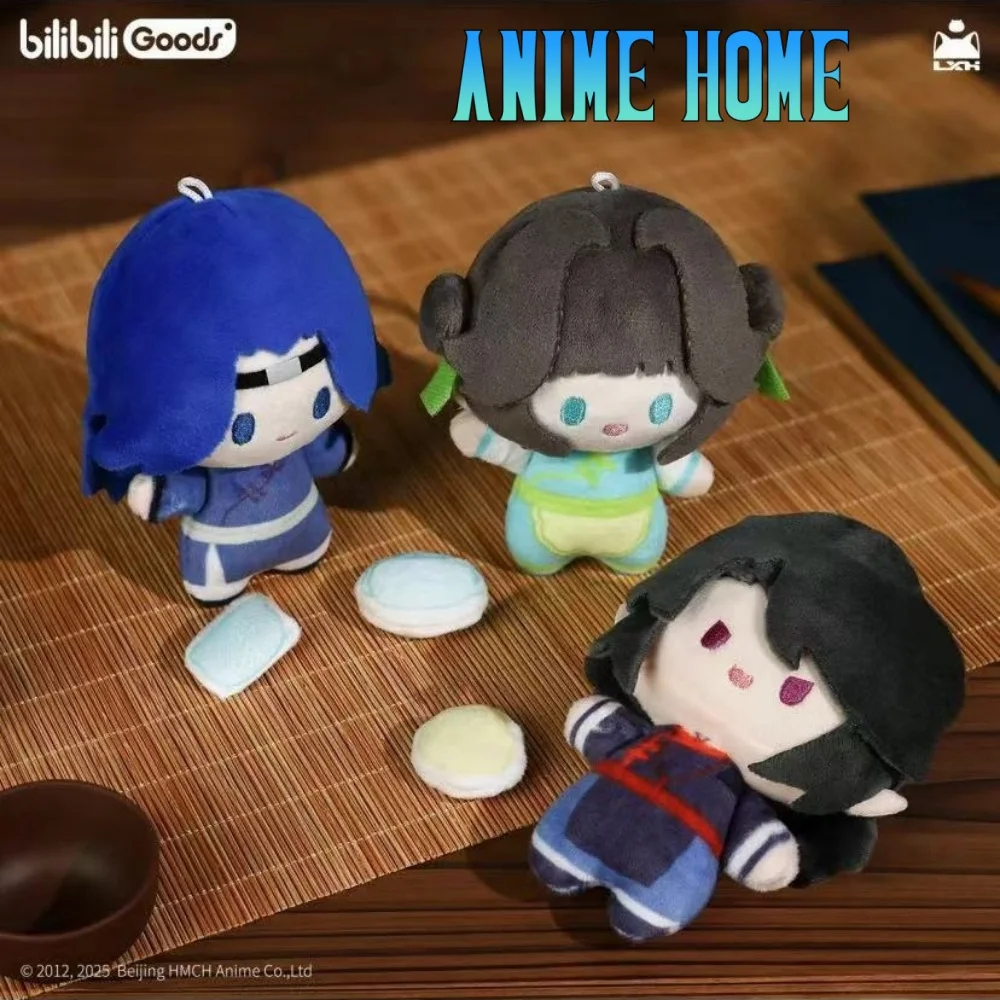 

Официальное аниме «Легенда о Hei Lao Jun Xuan Li Wu Xian Naza», плюшевая кукла 10 см, игрушка, плюшевый брелок, подвеска, оригинальный мультяшный Cos