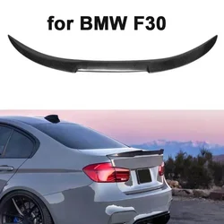 Carbonfiber Rear Trunk Spoiler Tail Wing Splitter Diffuser For BMW F30 M4 Style Sedan Racing Sport