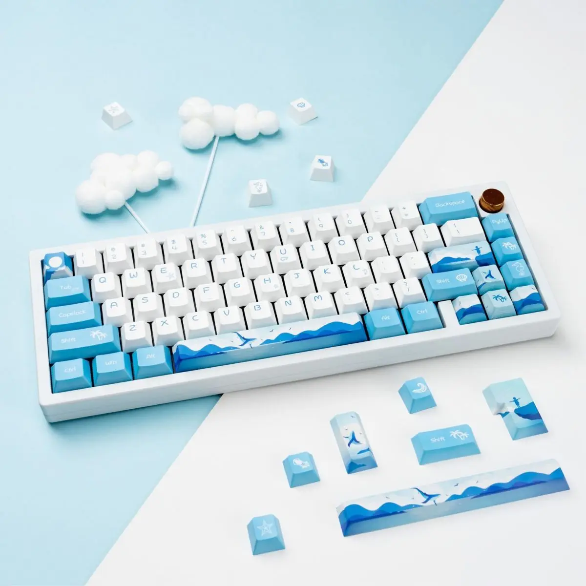 

Keycap Small Full PBT Sublimation Adaptation 61/64/68/75/84/87/98/100/104