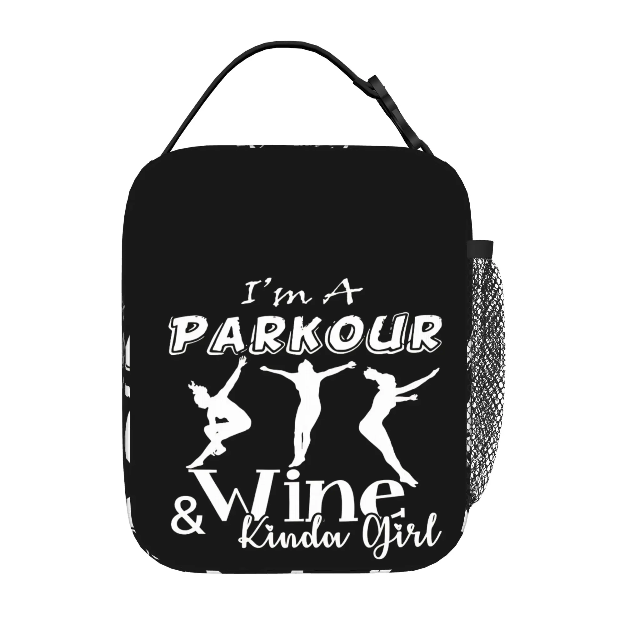 Back to school season Parkour Handbag Cool Washable Cool Daily Lightweight Lunch Bag
