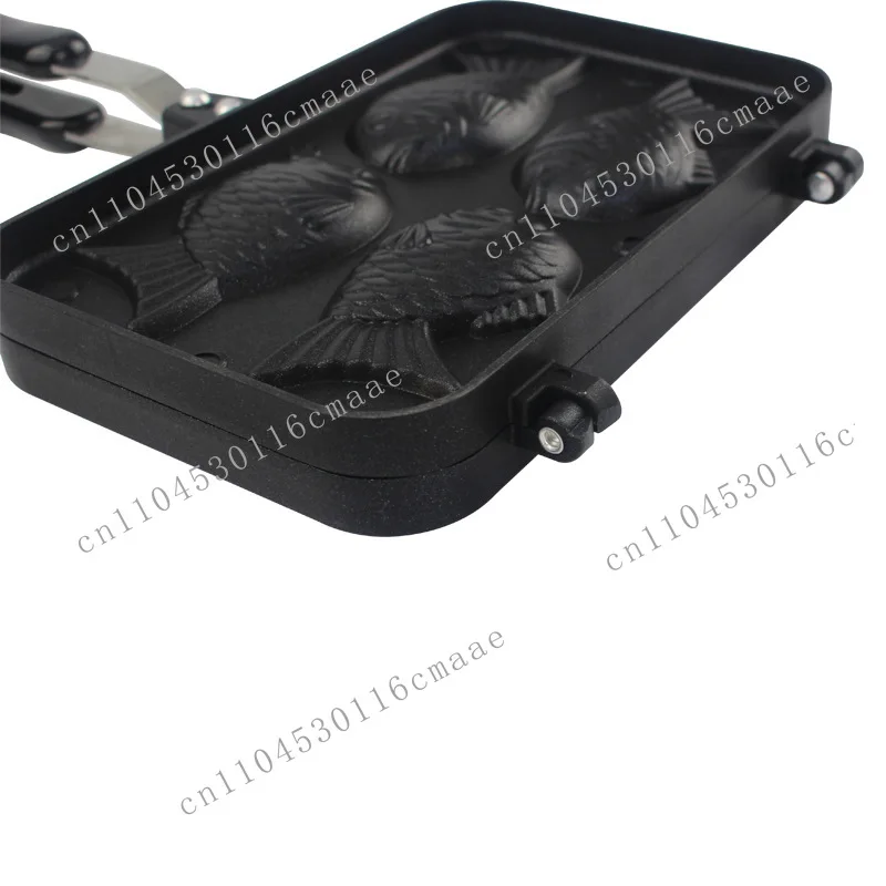 

Форма для выпечки вафель, форма для торта «сделай сам», 4, форма для выпечки рыбы, корейская сковорода для барбекю с морским морем