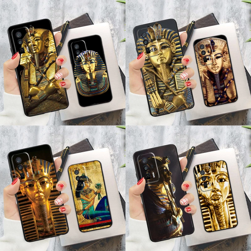 Egypt Egyptian Pharaoh Case For Xiaomi 14T 11T 12T 13T Pro 13 14 Ultra POCO X6 Pro M6 X3 X5 M5s F3 F5 F6 Cover