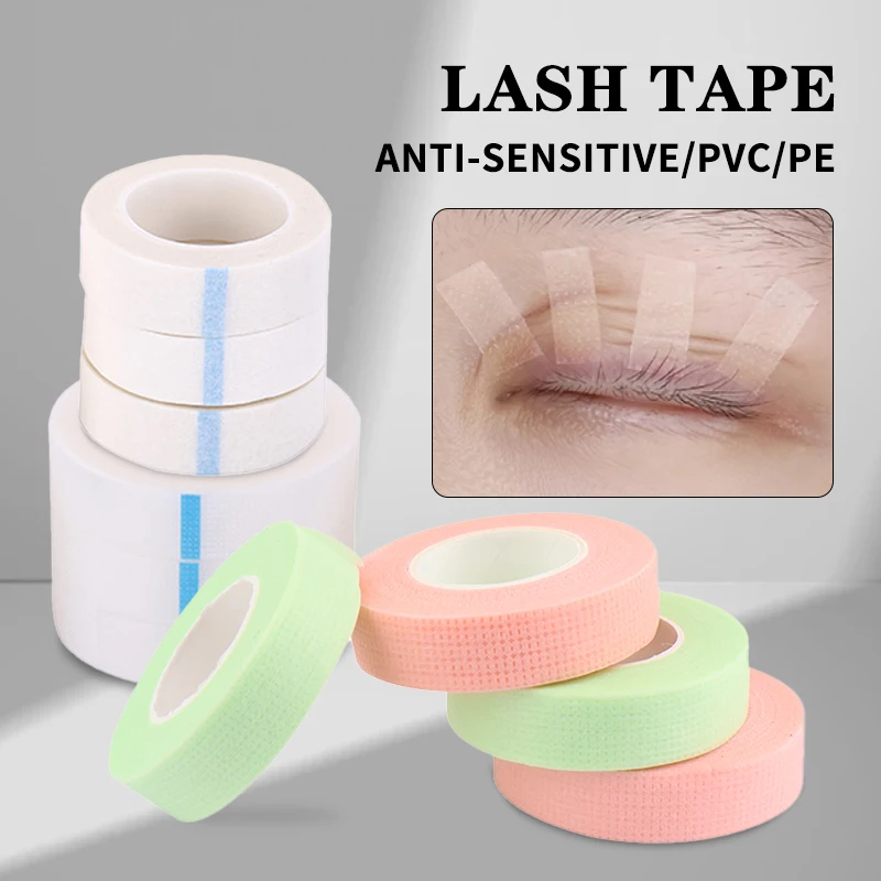 3 pcs Eyelashes Extension เทป PE กาวเครื่องมือ Under Eye Pads สําหรับ Micropore Lashes Grafting อุปกรณ์ Lash ยกเทป