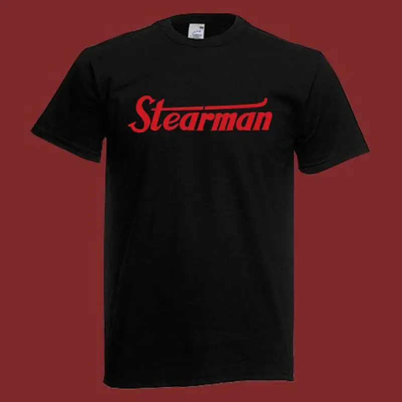 

Stearman Aircraft Men'S Black Size S 5Xl T shirt