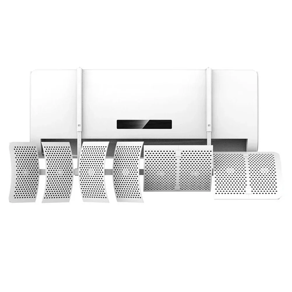 8Leaf  Air Conditioning Windshield Anti-Direct Blowing Air-Conditioner Outlet Baffle Cover Wind Deflector Wall-Mounted Universal