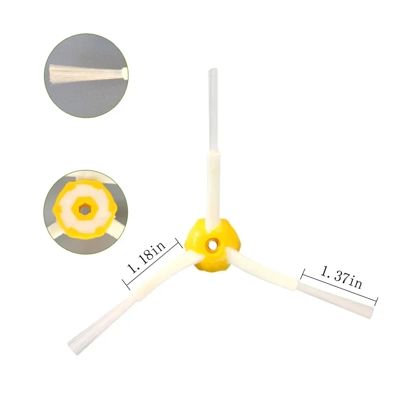 For iRobot Roomba 500 Series 510 / 530 / 532 / 535 / 550 / 560 / 564 / 570 / 580 / 585 / 595 Hepa Filter Main Side Brush Parts