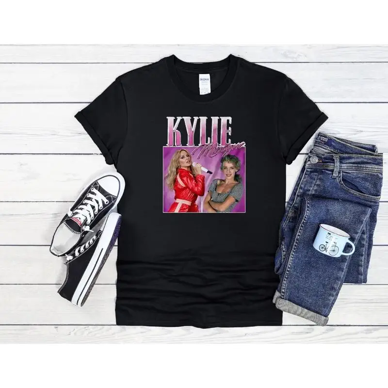 

Kylie Minogue Shirt 80s Design Men Women Unisex T Shirt Hoodie Baseball 4024