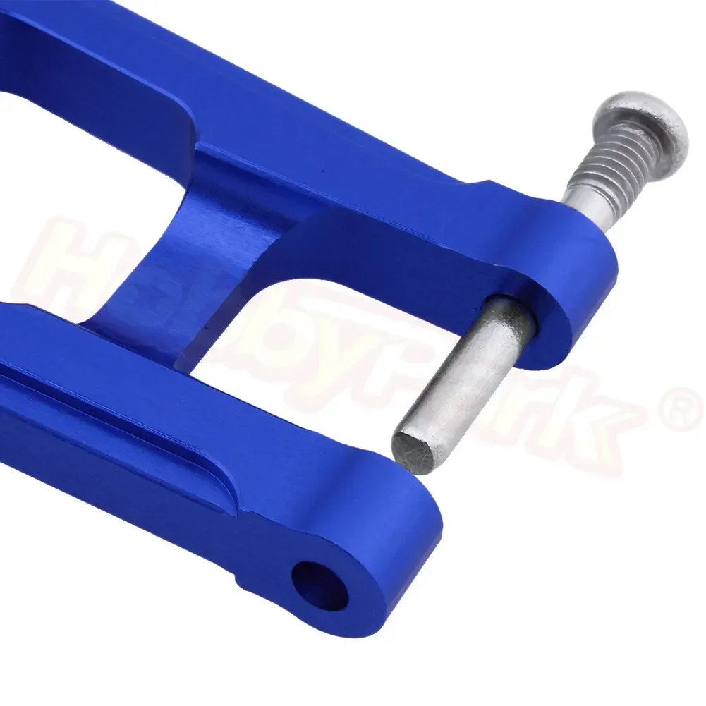 HobbyPark Front & Rear Aluminum Suspension Arms Set for 1/10 Traxxas Slash 4x4 (Blue)