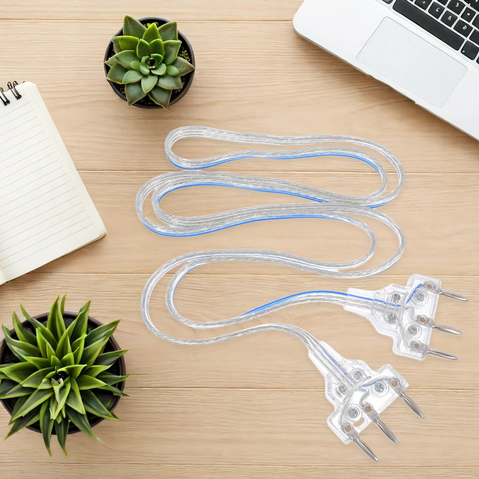 

Fencing Body Wire Universal Foil Epee High Conductivity Signal Cable Transparent Plugs For Kids Adults Training