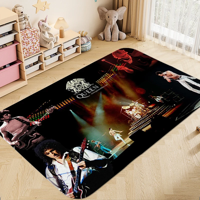 

Sleeping Room Rugs A-Queens Bath Rug Aesthetic Mat for Hallway Useful Things for Home Decorations House Interior Entrance Mat