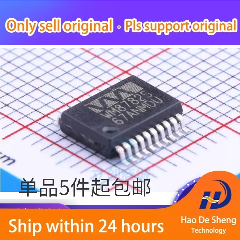

10 шт./лот WM8782SEDS WM8782S SSOP20 Новые оригинальные в наличии