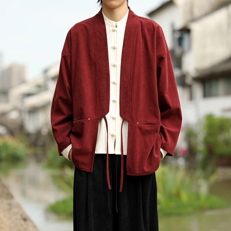 japanese-style-corduroy-cardigan-for-men-coat-kimonos-shirt-traditional-haori-harajuku-fashion-cardigan-yukata