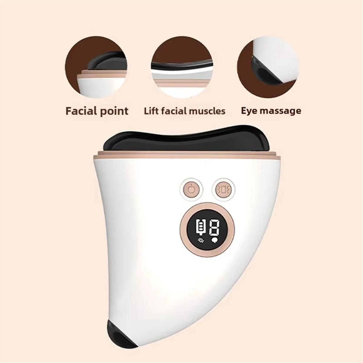 A03R Bianshi Guasha,Full Body Massage, Beauty Enhancement, Hot Compress Therapy and Stretching - Universal Guasha Instrument