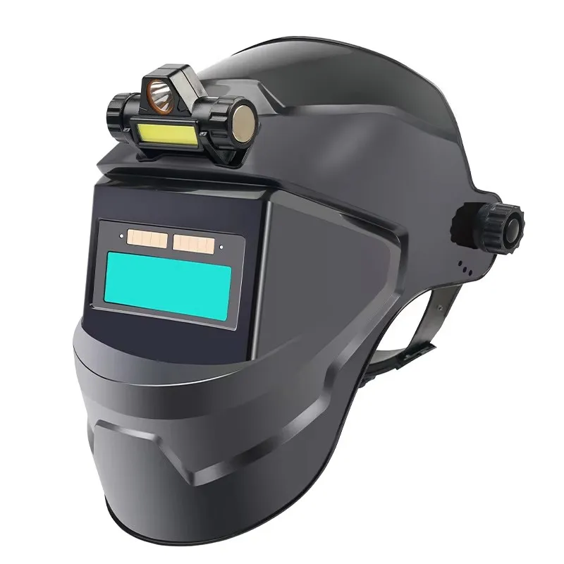 Welding mask solar automatic light-change headwear tig welding welding anti-spatter welder welding Welding Mask Welding Cap