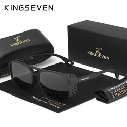 KINGSEVEN 브랜드의 새로운 패션 선글라스 직사각형 UV400 편광 여성 남성 사이클링 안경 TR90 인과 운전 스포츠 안경