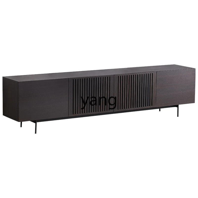 cx minimalist TV cabinet coffee table new Chinese living room new combination light luxury walnut