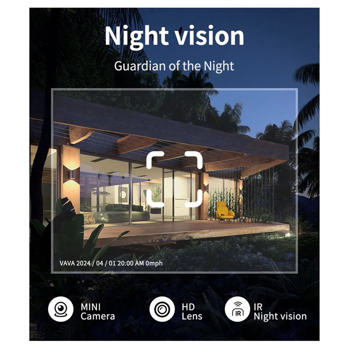 ที่มีประสิทธิภาพ MD36 มินิกล้อง HD 1080P ไฟฉาย Mini Cam กล้องแม่เหล็ก