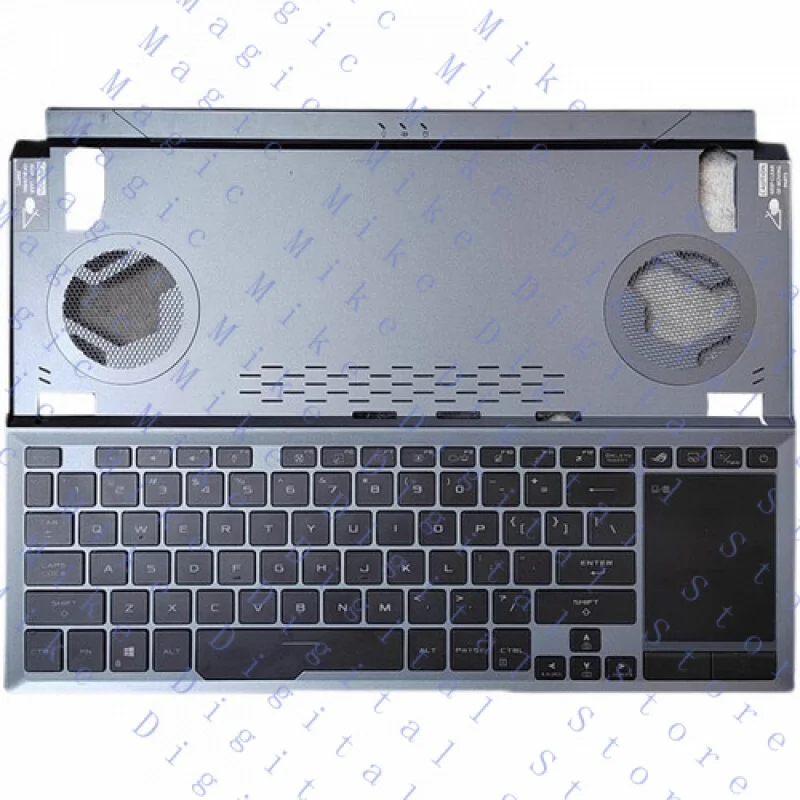 

UU Palmrest for ASUS ROG Zephyrus Duo 15 GX550lx GX551QS Keyboard US Blue