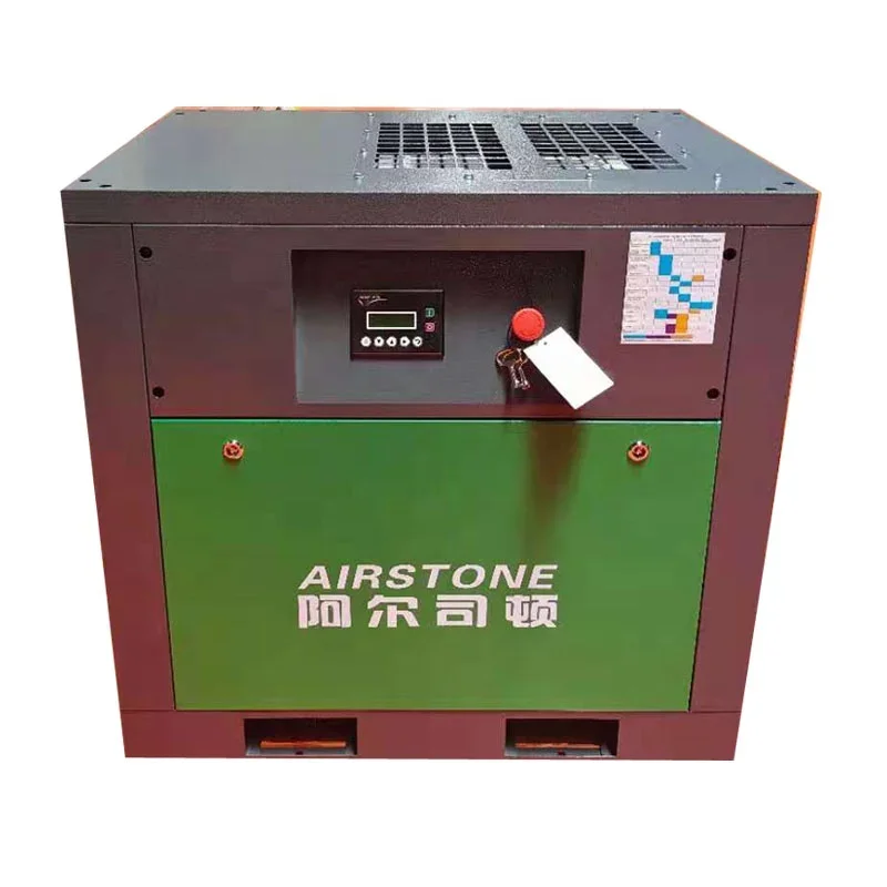 

Airstone 10hp 7.5kw 10bar Screw Air Compressor Machine Fix Speed Type Motor IP54 For Industrial Equipment