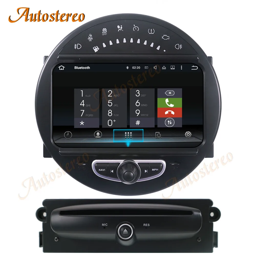 For Mini Cooper 2006-2013 Android 13 Car GPS Navigation DVD Player Head Unit Multimedia Player Radio Tape Recorder Bluetooth IPS