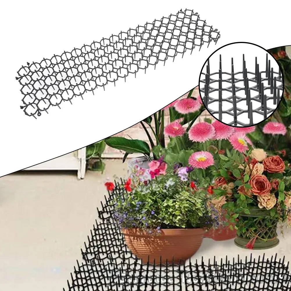 Cat Scat Mat Anti-Cat With Prickle Strips Spikes Straps Deterrent Cat Dog Away Digging Pet Supplies Keeping Cats And Dogs