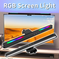 RGB Atmosphere LED Desk Lamp Screen Hanging Light Laptop Computer Monitor Light Bar Table Lamps Study Reading Gaming Lighting