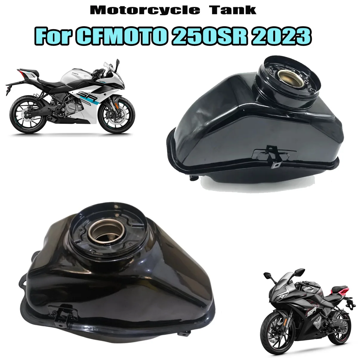 Fit For CFMOTO CF250-6C/6D 250SR 300SR 2023 2024 2025 SR 250 300 Motorcycle tank welding combination fuel tank